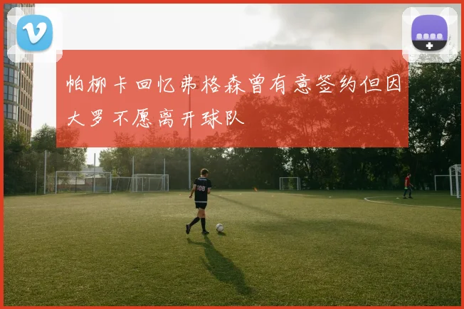帕柳卡回忆弗格森曾有意签约但因大罗不愿离开球队